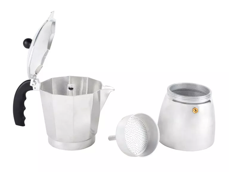 Cafetera Fantuzzi Express Luna 6 Tazas Aluminio