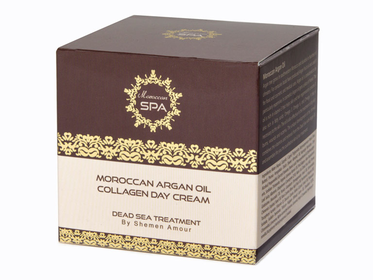 Colágeno Facial Cream Moroccan Argan Oil