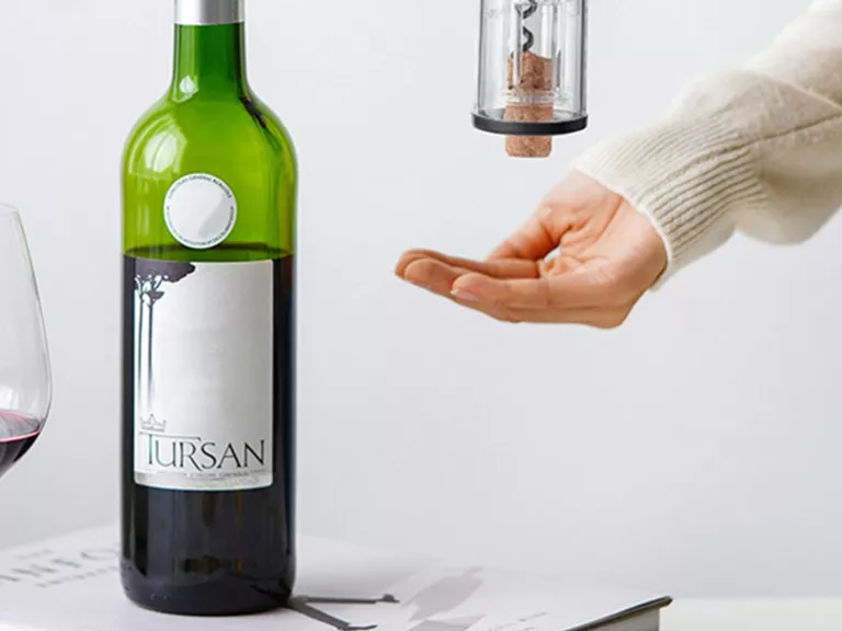 Abridor de vino eléctrico automático