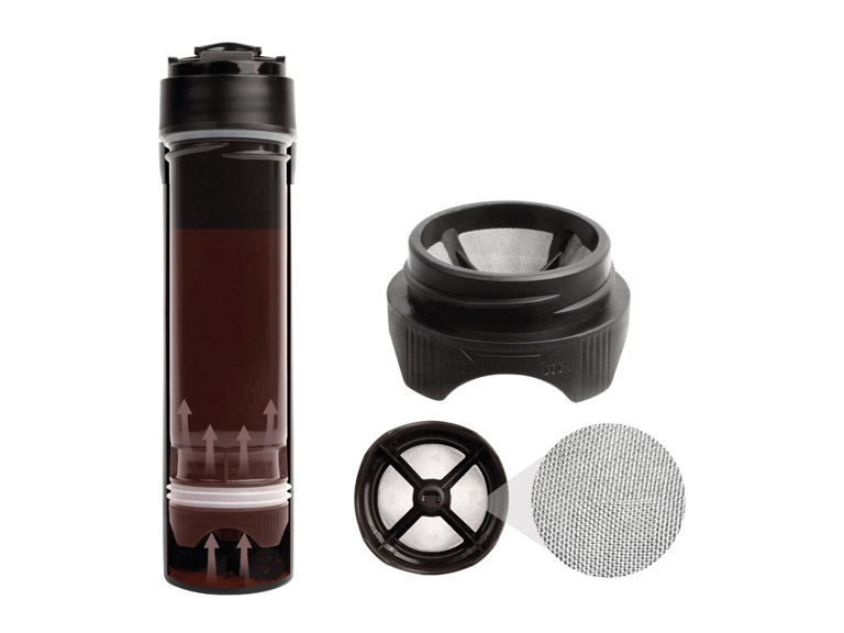Cafetera Portátil MasterLife CP02  Negra