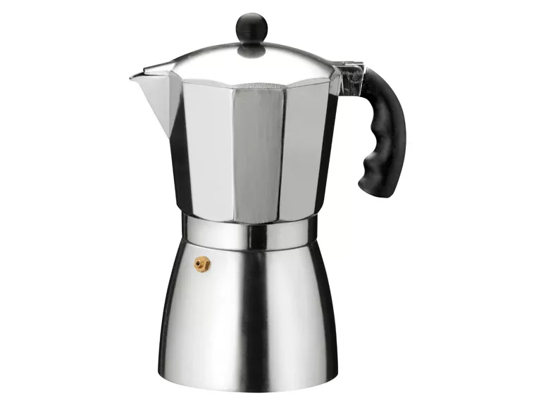 Cafetera Express Aluminio 12 Tazas Luna