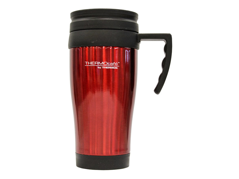 Mug Acero Inoxidable 420 ML Rojo