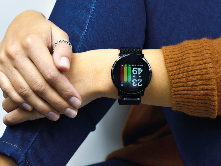 Reloj Smartwatch Lhotse SW88 Negro/Gris