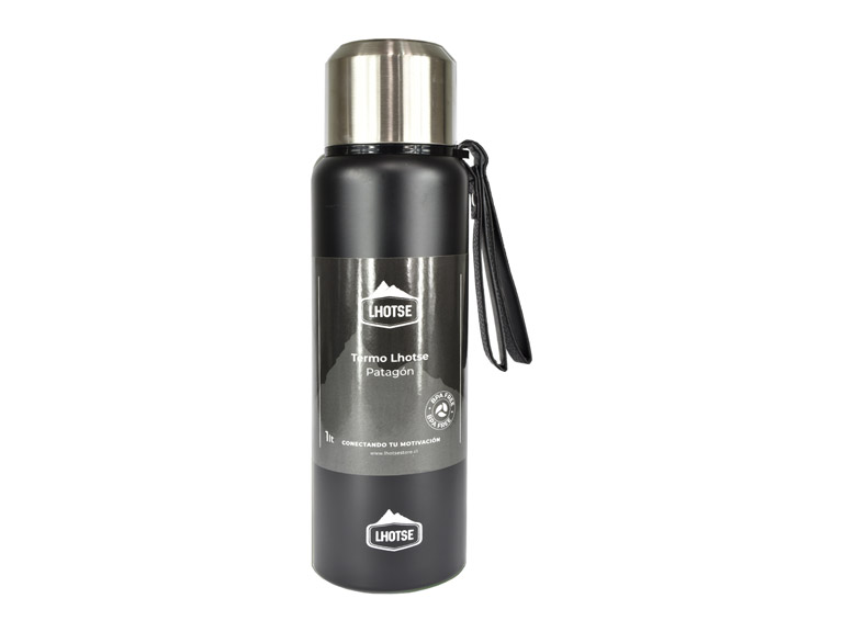Termo Lhotse Patagón 1 Lt Negro