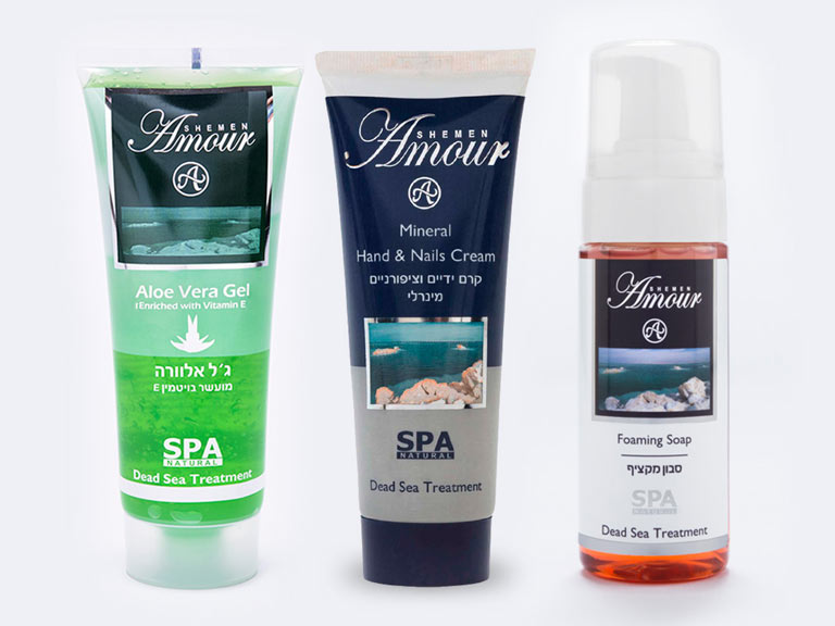 Triple Pack . Gel Aloe Vera . Crema Mineral Manos .Jabón Espuma