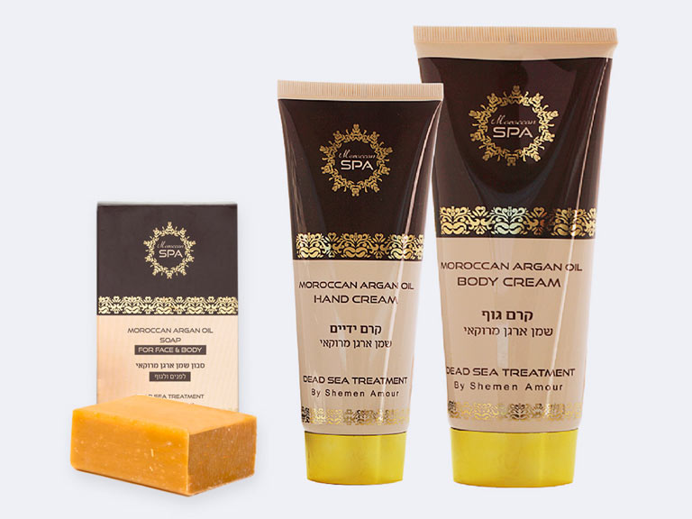 Triple Argán Jabon Crema Manos y Cuerpo