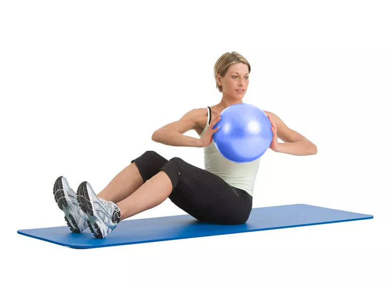 Pelota de Yoga Deportes Pilates Pequeña Azul Importclick