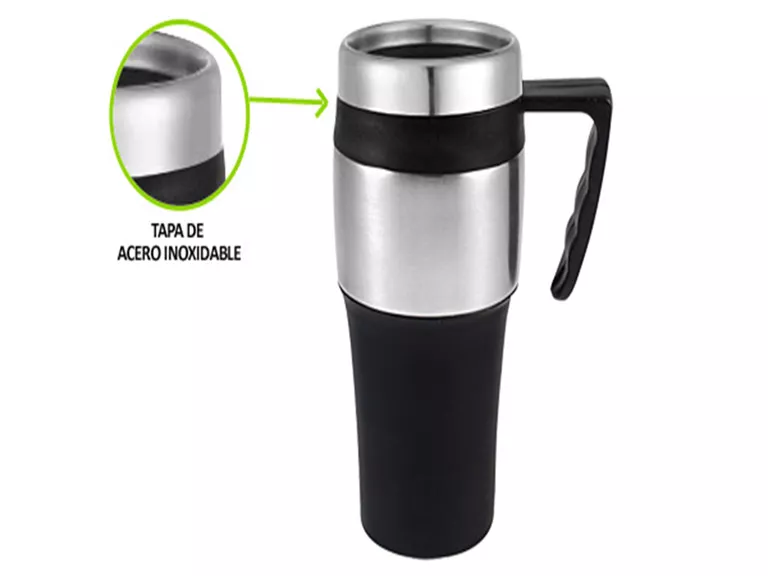 Mug Taza Térmico Doble Pared 450 cc Importclick