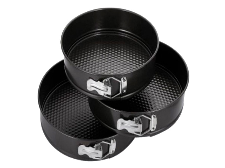 Set 3 Moldes Circular Desmontable Antiadherente Cocina Importclick
