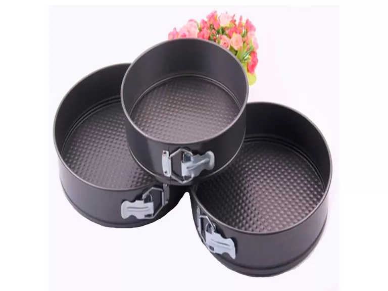 Set 3 Moldes Circular Desmontable Antiadherente Cocina Importclick