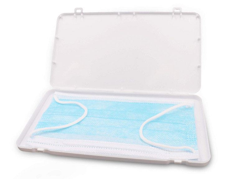 Estuche Porta Mascarilla tres Pliegues Blanco Importclick