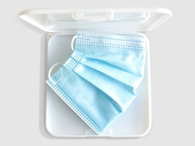 Estuche Porta Mascarilla KN-95 Blanco Importclick