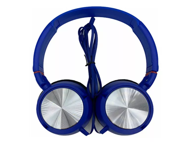 Audífono Plus Extra Bass Azul con Cable Importclick