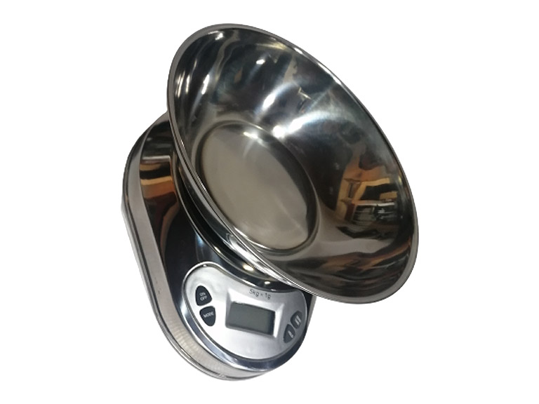 Balanza 5 Kg. Acero Inoxidable Bowl