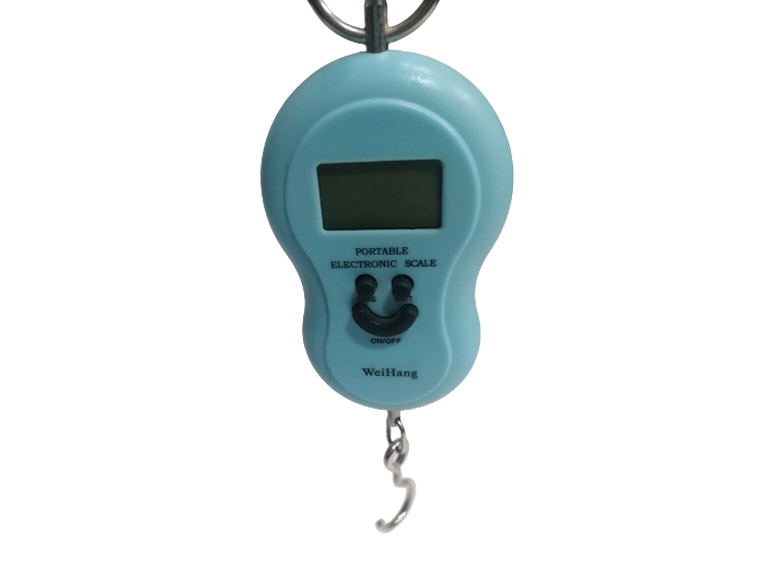 Balanza 50 Kg. Colgante Carita Digital con Argolla