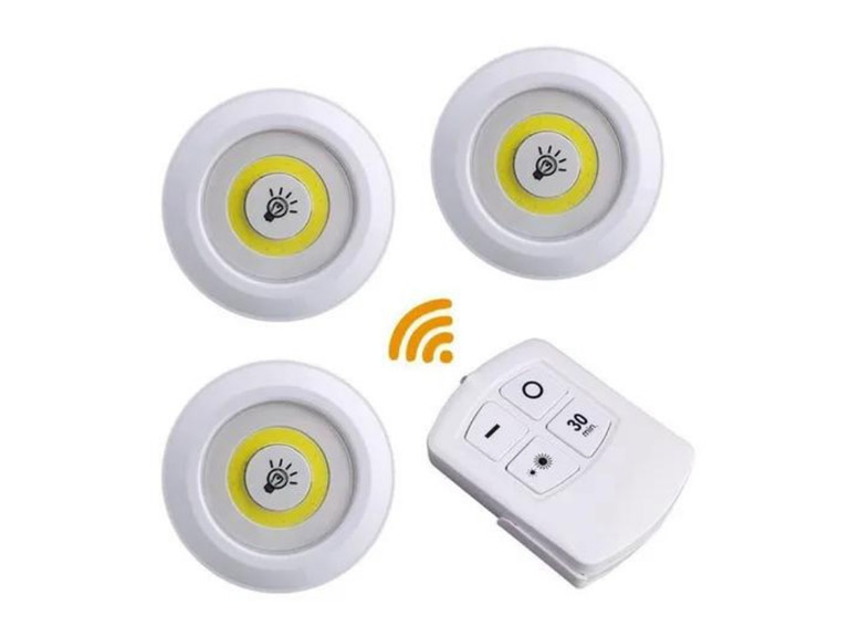 Set de 3 luces inalámbricas