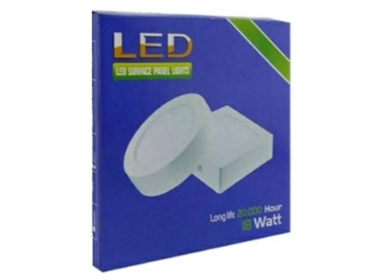 Foco LED Panel De 18 Watts Luz Cálida 220 V Importclick