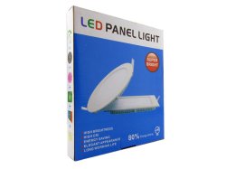 Foco LED Panel De 9 Watts Luz Blanca 220 V Importclick