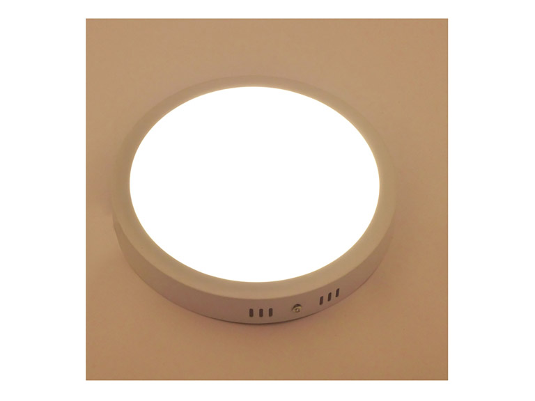 Foco LED Panel Sobrepuesto 18 Watts Luz Calida Importclick