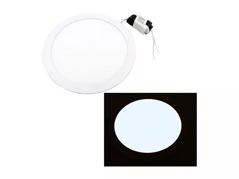 Foco LED Panel 18 Watts Sobrepuesto Luz Fría Importclick