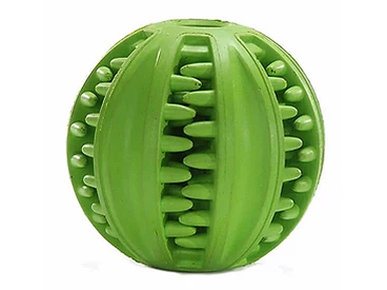 Pelota Con Dientes Verde L Perro