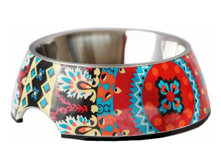 Plato Melamina Multicolor L Perro