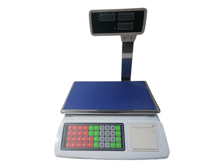 Balanza 50 kg Visor Aéreo con Impresora Printer de Ticket