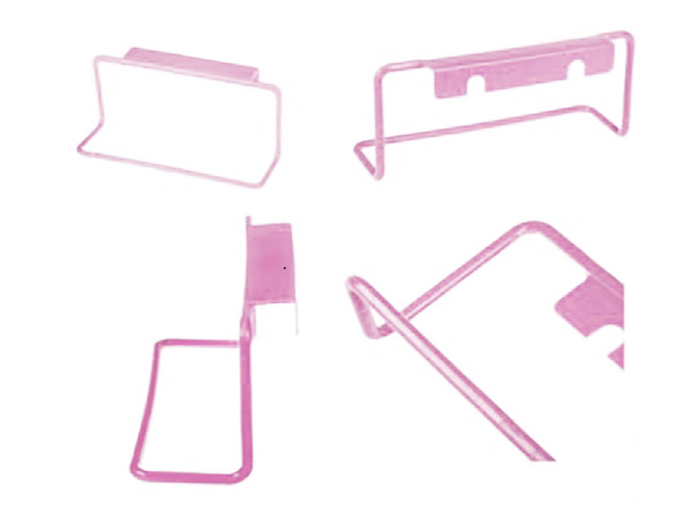 Colgador Organizador de Paños de Cocina Rosado Importclick