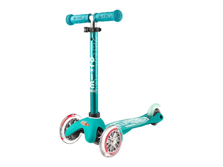Scooter Mini Micro Niños Deluxe Aqua