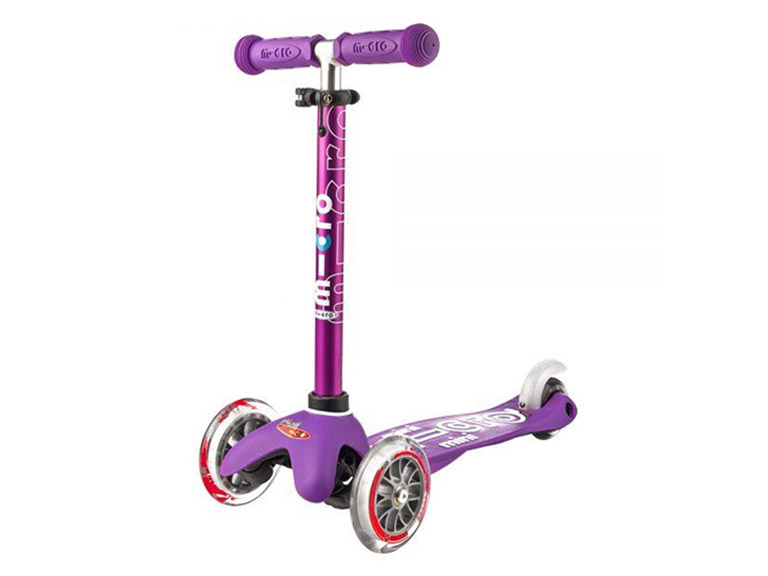 Scooter Mini Micro Niños Deluxe Morado