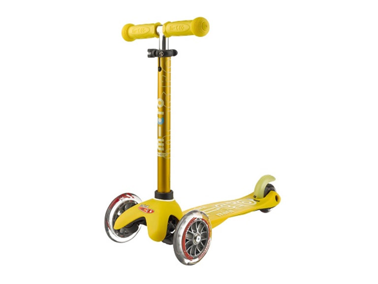 Scooter Mini Micro Niños Deluxe Amarillo