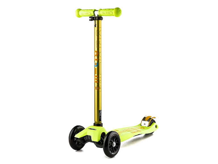 Scooter Maxi Micro Niños Deluxe Amarillo