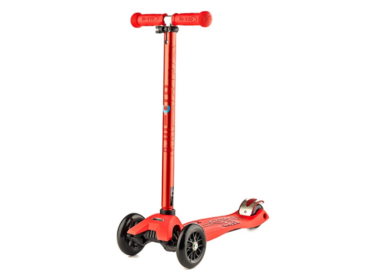 Scooter Maxi Micro Niños Deluxe Rojo