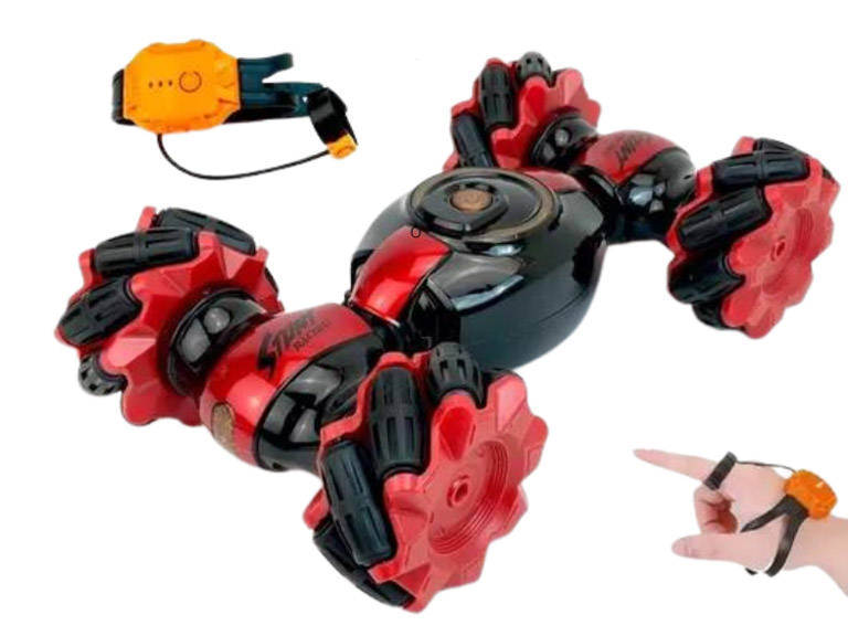 Auto con pulsera a control remoto