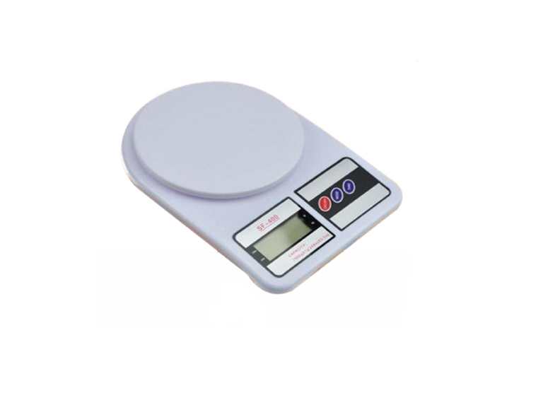 Pesa Digital Productos Cocina 10 KG Blanca Importclick