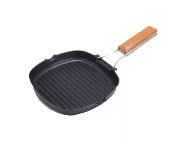 Sarten Parrilla Cocina Grill Cuadrado Antiadherente 20 cm Importclick