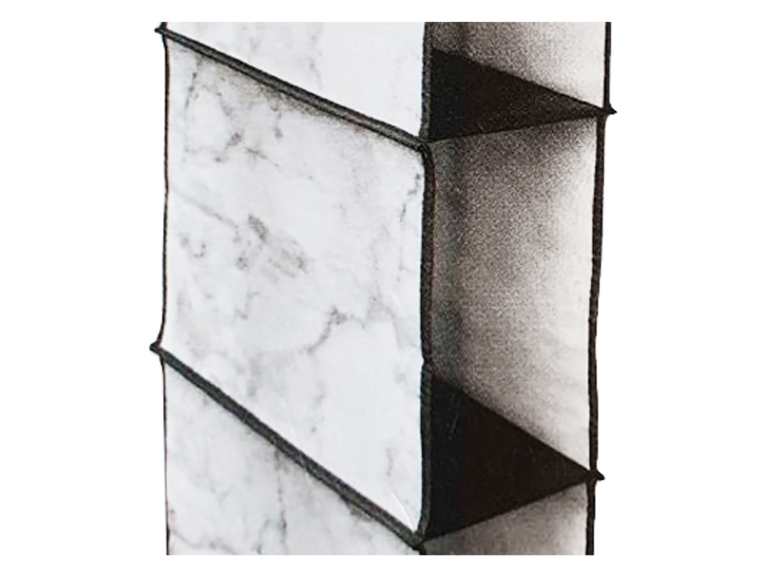 Organizador Closet Hogar Plegable para Ropa 3 Divisiones Gris Importclick