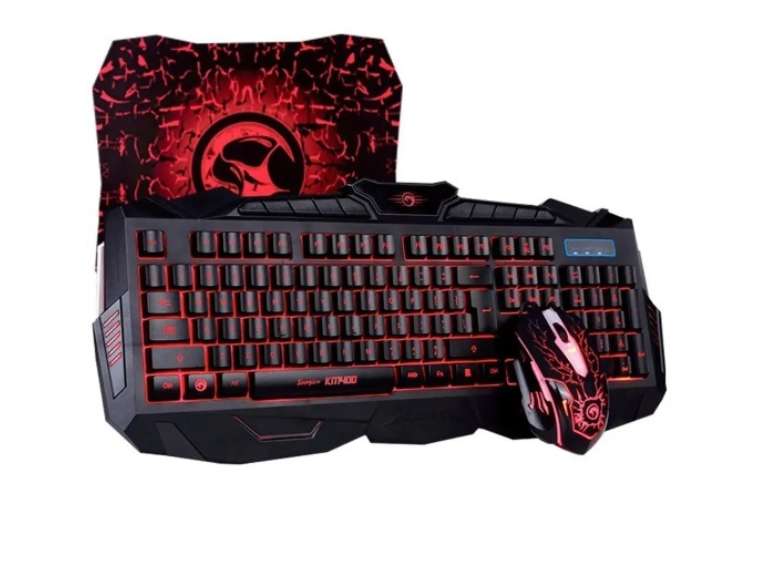 Teclado + Mouse gamer marvo KM400G1