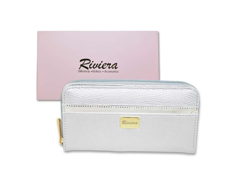Billetera de cuero para mujer