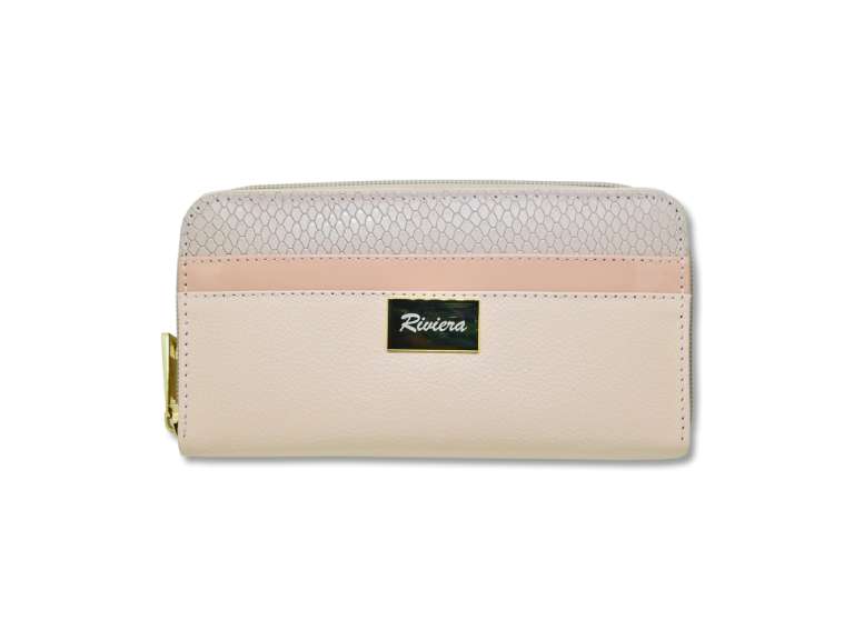 Billetera de cuero para mujer
