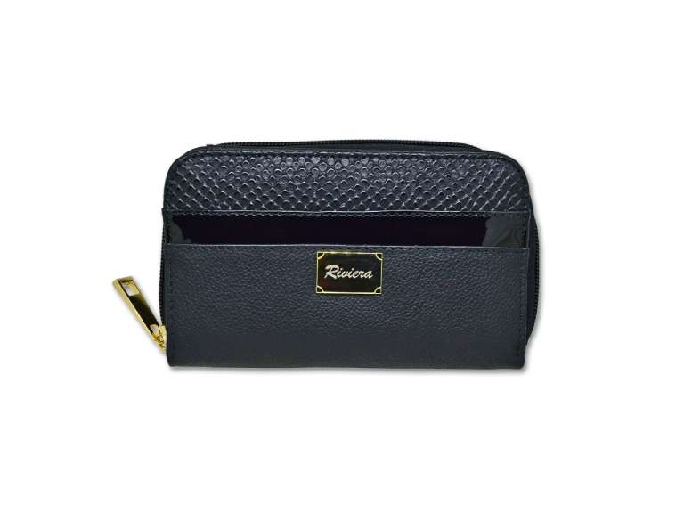Billetera de cuero para mujer