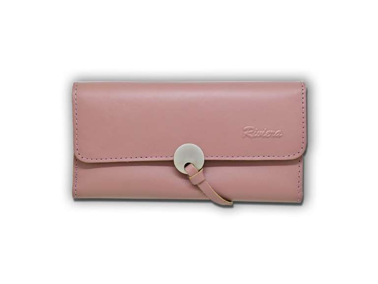 Billetera de cuero para mujer