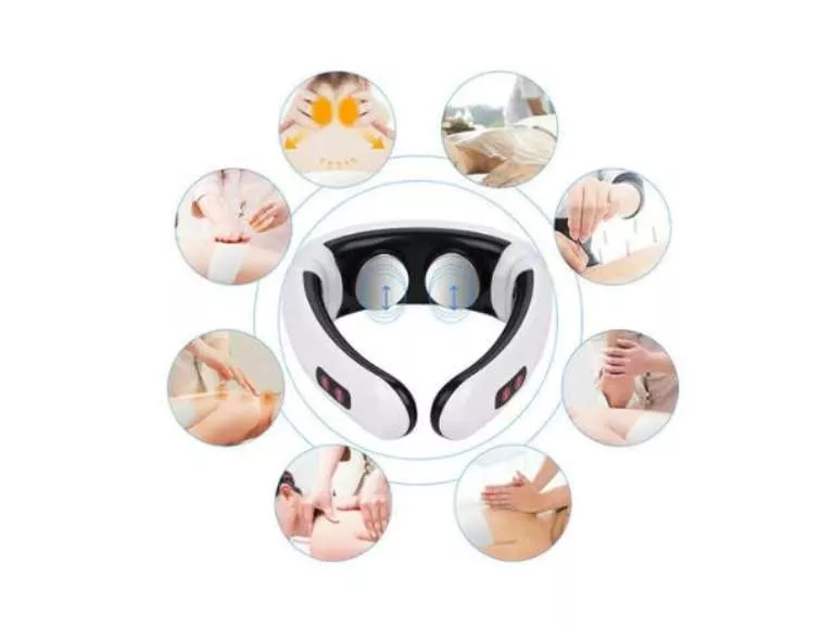 Electro Estimulador Masajeador cuello cervical Importclick