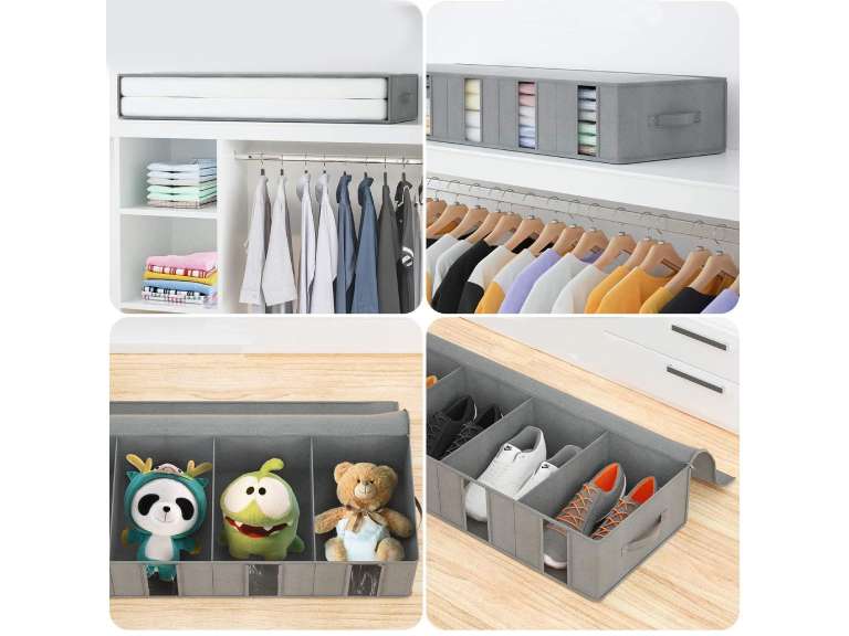Bandeja Caja Organizador ropa 5 espacios Importclick