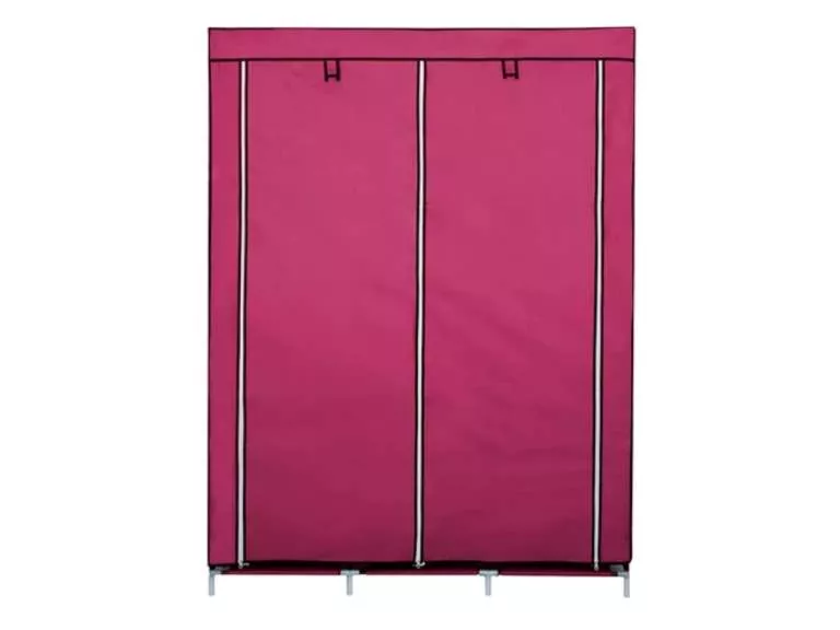 Closet Organizador Armable de tela red wine 3 Cuerpos Importclick