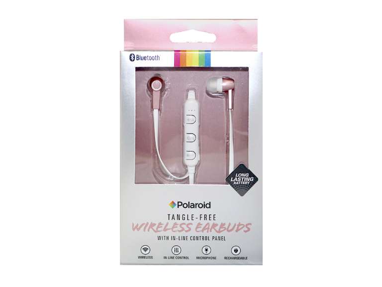 Audífonos Polaroid Pink PBT116RG