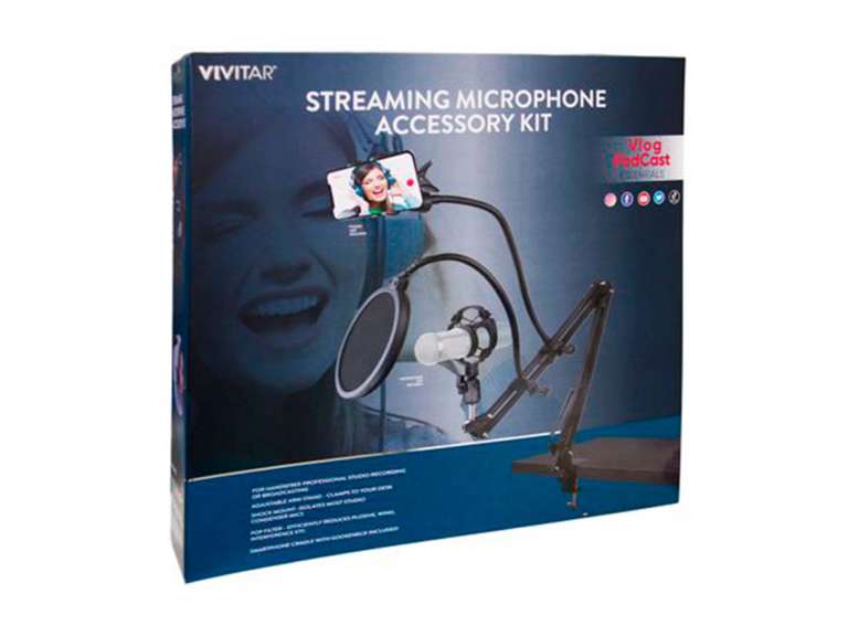 Kit de Accesorios para Micrófono Vivitar