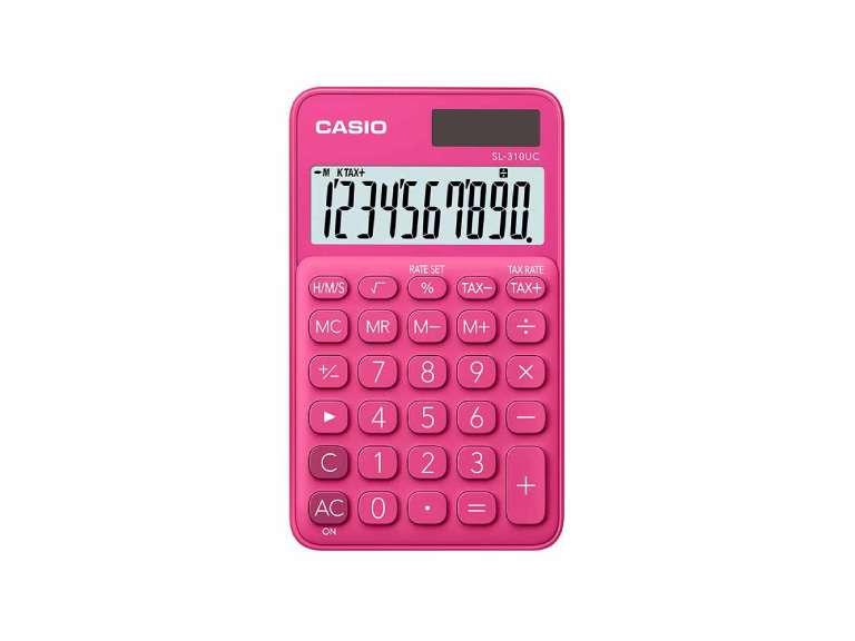 Calculadora Casio Bolsillo SL-310UC-RD