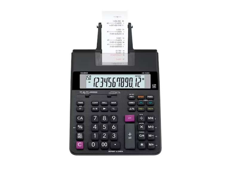 Calculadora Con Rollo Casio HR-150RC-DC