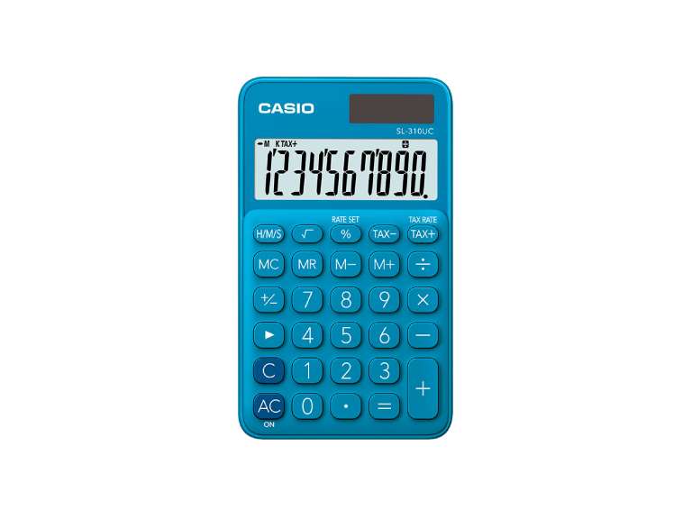 Calculadora Casio Bolsillo SL-310UC-BU-N-DC
